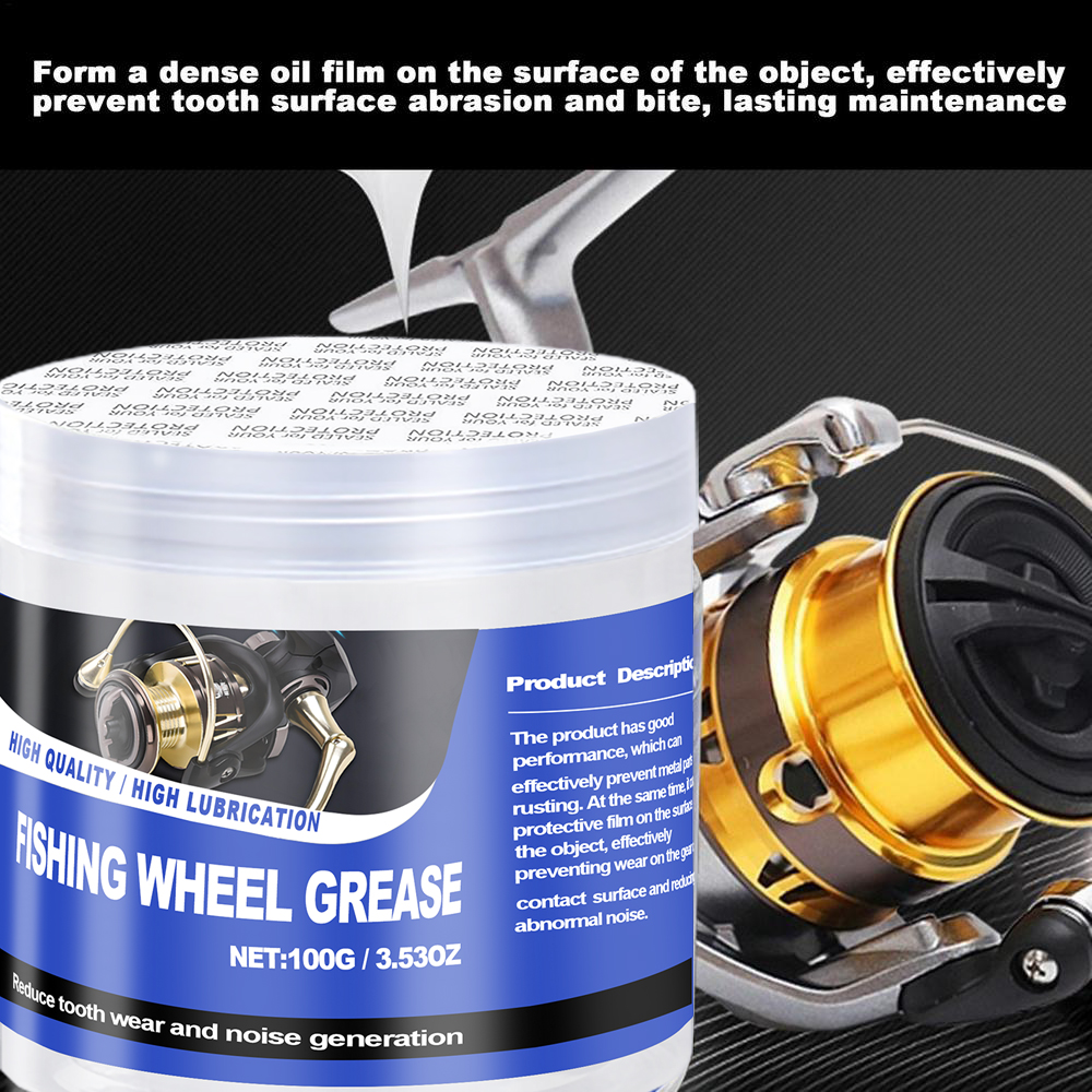 50g /100g Fishing Reel Grease  - Reel Lubricant review and price