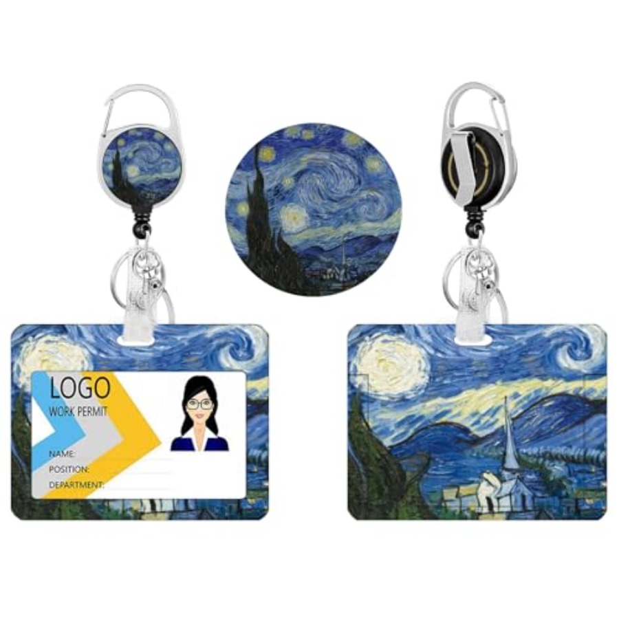 2 Pack ID Badge Holder with Re - Reel Oil review and price