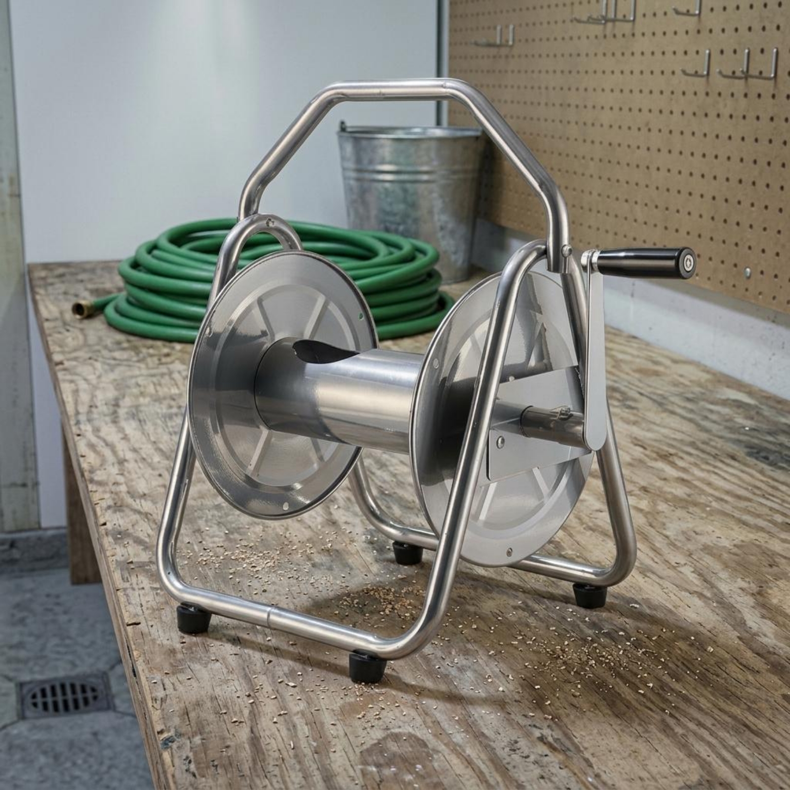 Metal Hose Reel Heavy Duty Gar - Conventional Reel review and price