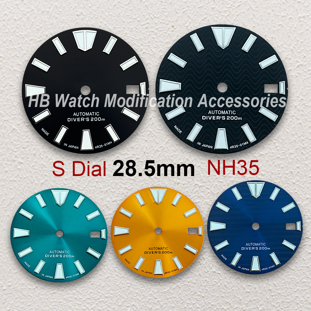 28.5mm S Logo Wave Dial Fit NH - Reel Case review and price